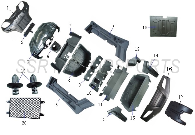 Parts, Accessories & Schematics - Utv Parts By Brand & Model - SSR